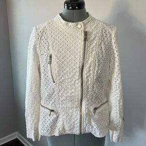 Rebecca Taylor Motorcycle Jacket (size 10)